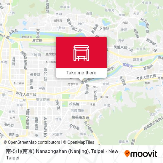 南松山(南京) Nansongshan (Nanjing) map