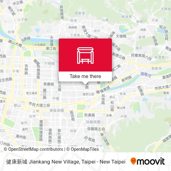 健康新城 Jiankang New Village地圖
