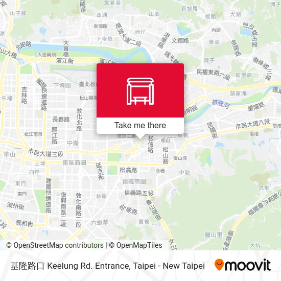基隆路口 Keelung Rd. Entrance map