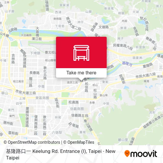 基隆路口一 Keelung Rd. Entrance (I) map
