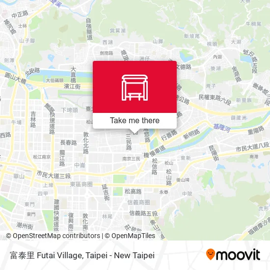富泰里 Futai Village map