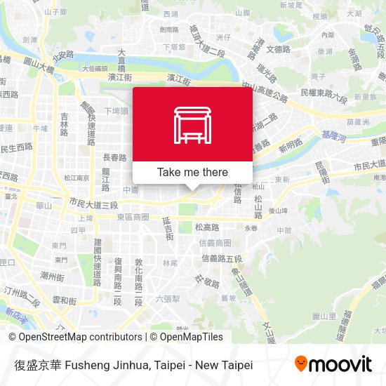 復盛京華 Fusheng Jinhua map