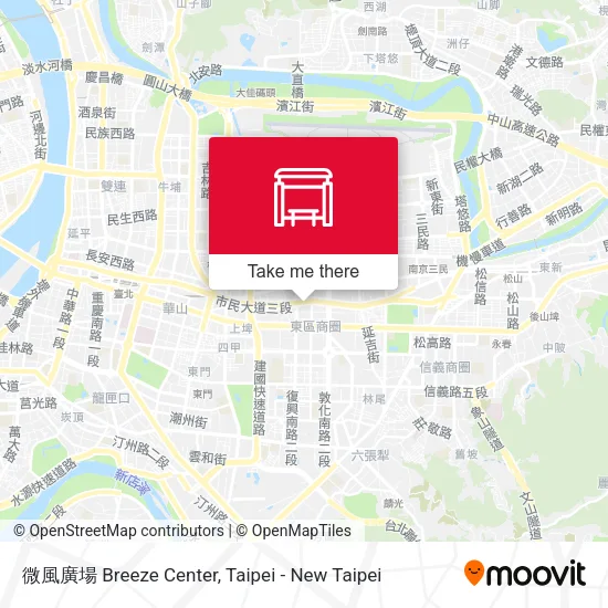 微風廣場 Breeze Center地圖