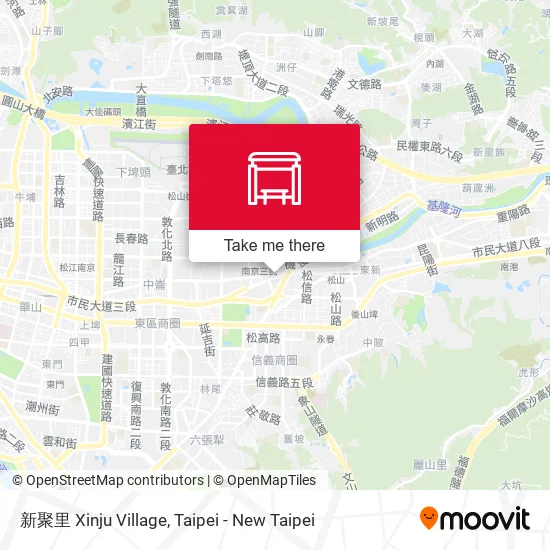 新聚里 Xinju Village map