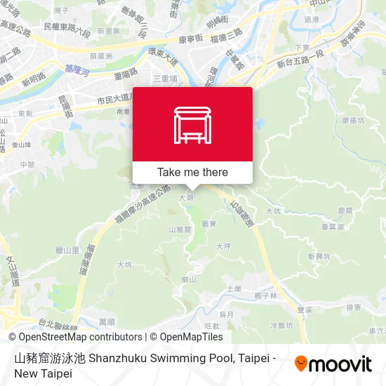 山豬窟游泳池 Shanzhuku Swimming Pool map