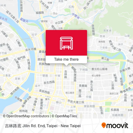 吉林路底 Jilin Rd. End地圖