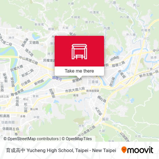 育成高中 Yucheng High School map