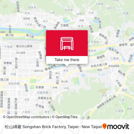 松山磚廠 Songshan Brick Factory map