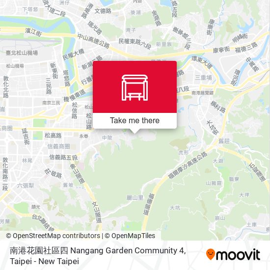 南港花園社區四 Nangang Garden Community 4 map