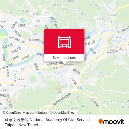 國家文官學院 National Academy Of Civil Service地圖