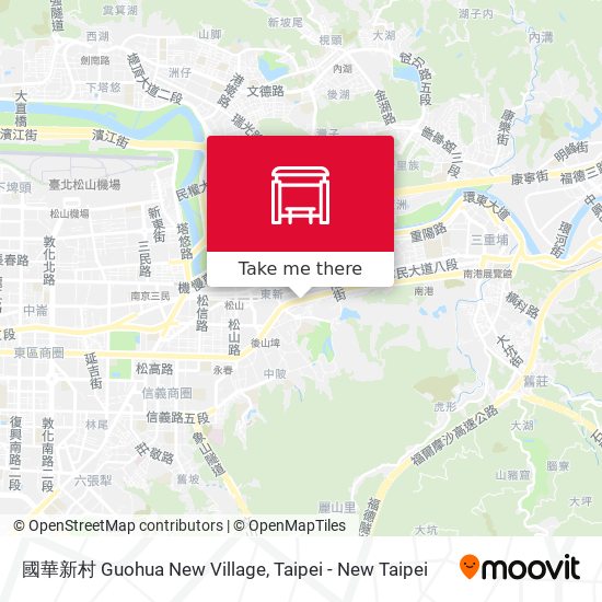 國華新村 Guohua New Village map