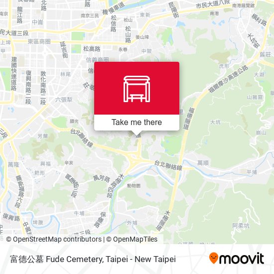 富德公墓 Fude Cemetery map