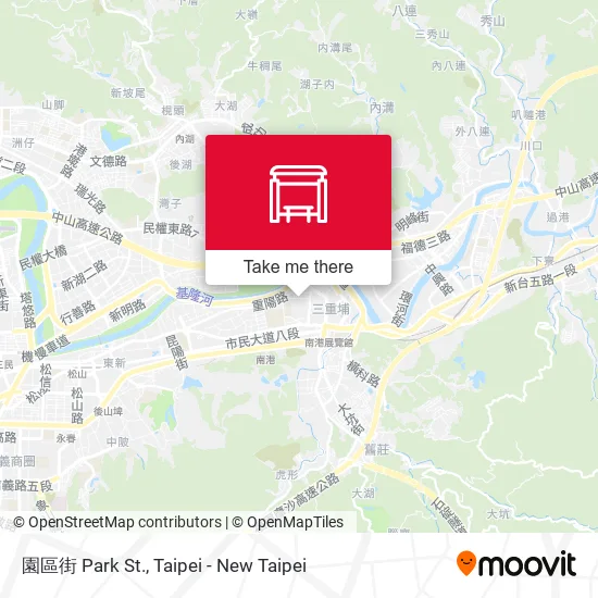 園區街 Park St. map