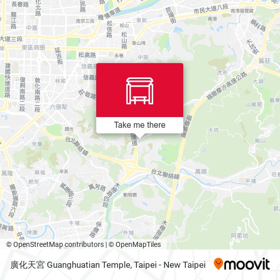 廣化天宮 Guanghuatian Temple map
