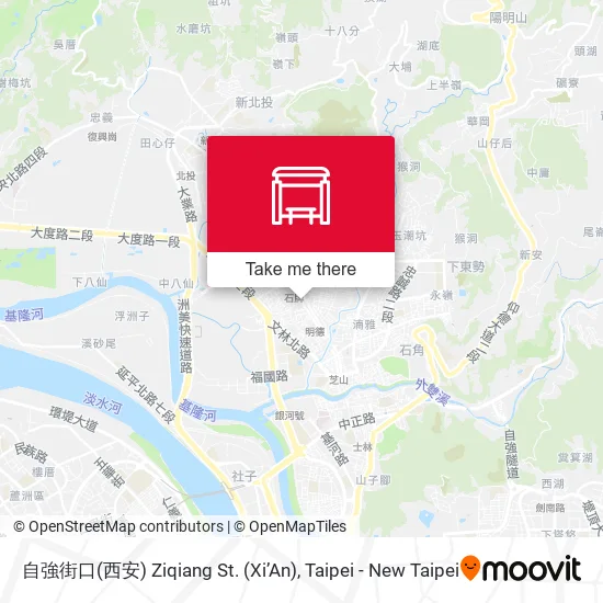 自強街口(西安) Ziqiang St. (Xi’An) map