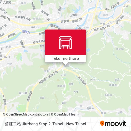 舊莊二站 Jiuzhang Stop 2 map