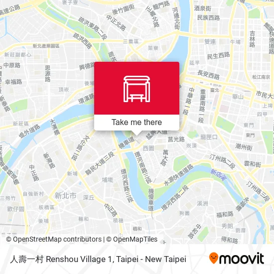 人壽一村 Renshou Village 1 map