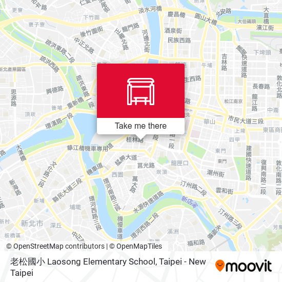 老松國小 Laosong Elementary School map