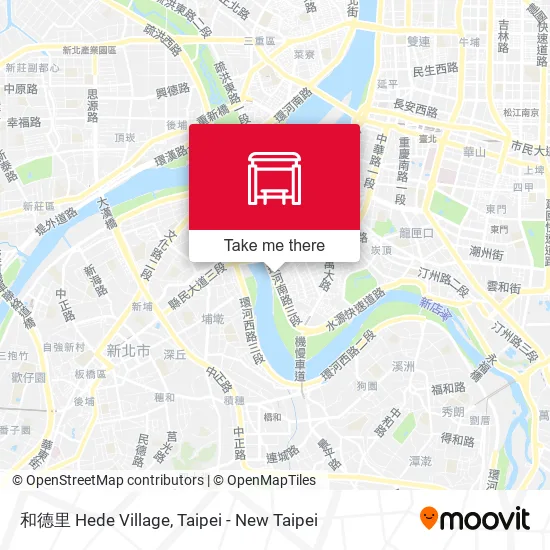 和德里 Hede Village map