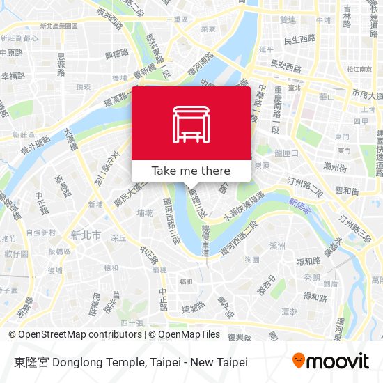 東隆宮 Donglong Temple map