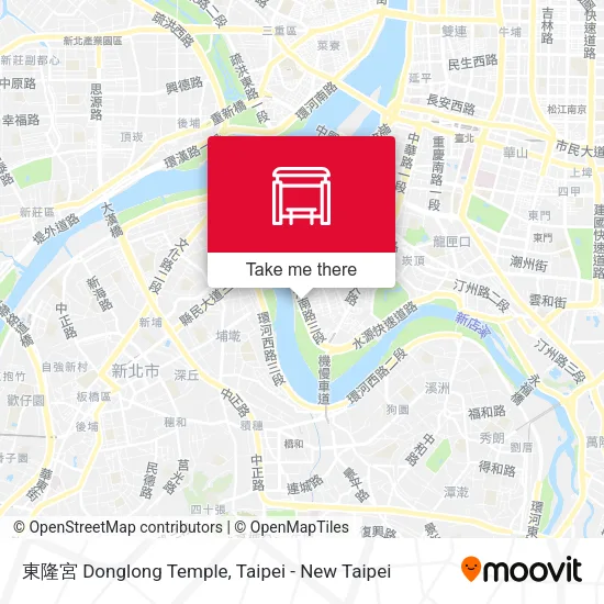 東隆宮 Donglong Temple map