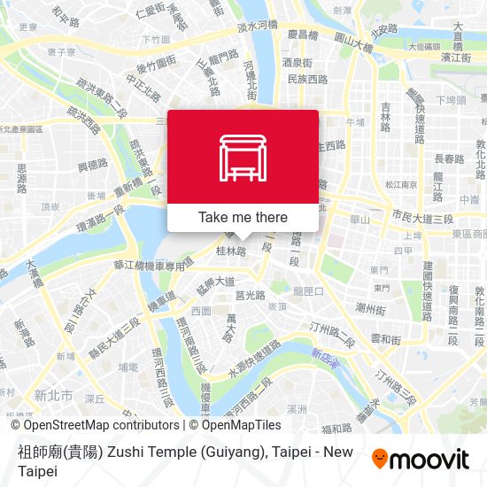 祖師廟(貴陽) Zushi Temple (Guiyang) map