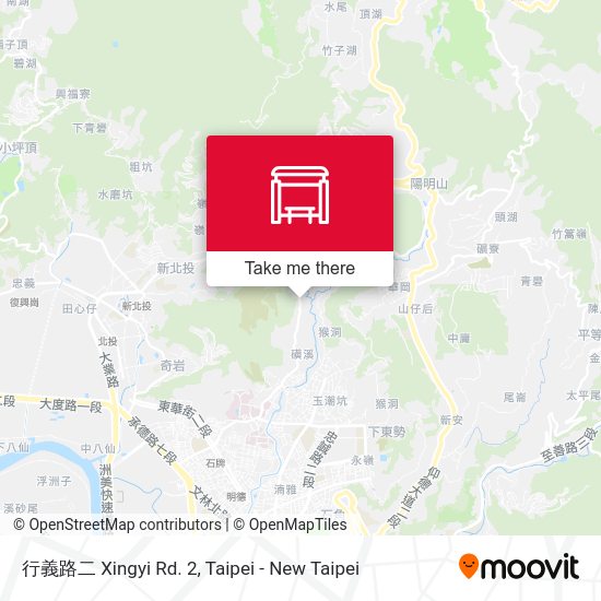 行義路二 Xingyi Rd. 2 map