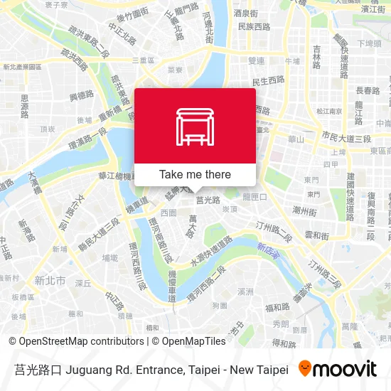 莒光路口 Juguang Rd. Entrance map