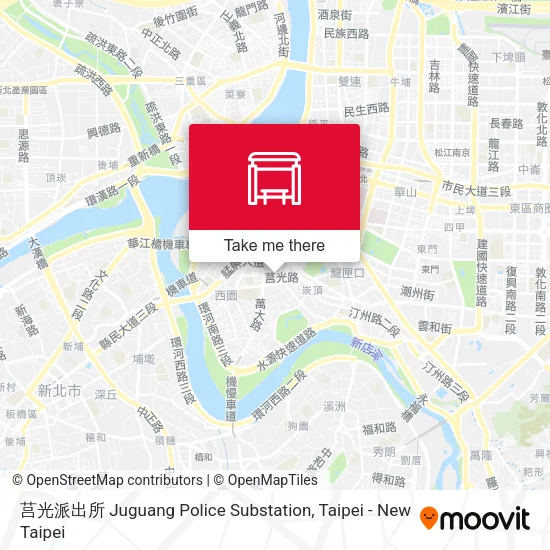 莒光派出所 Juguang Police Substation map