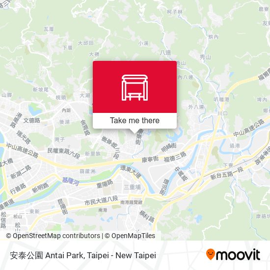 安泰公園 Antai Park地圖