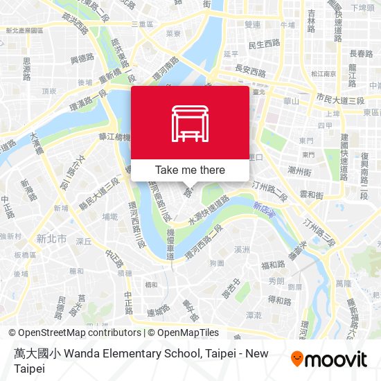 萬大國小 Wanda Elementary School map