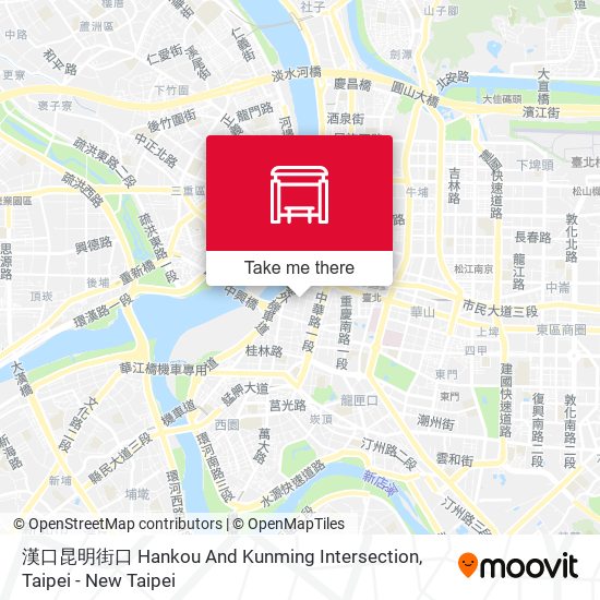 漢口昆明街口 Hankou And Kunming Intersection map