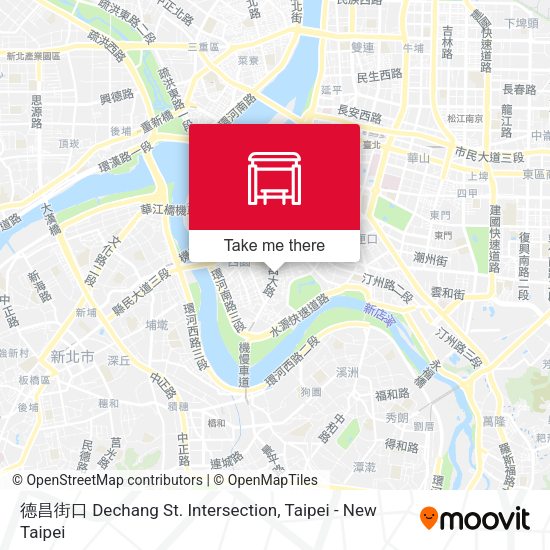德昌街口 Dechang St. Intersection map