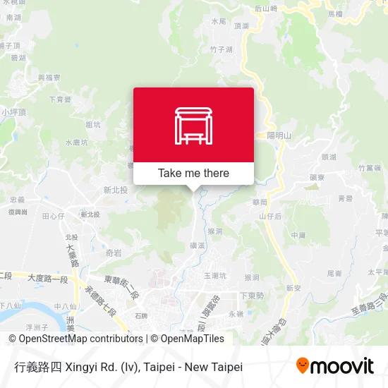 行義路四 Xingyi Rd. (Iv) map