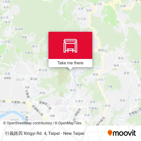 行義路四 Xingyi Rd. 4 map