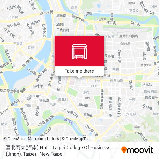 臺北商大(濟南) Nat'L Taipei College Of Business (Jinan) map