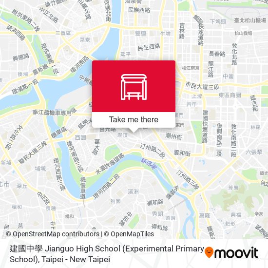 建國中學 Jianguo High School (Experimental Primary School) map