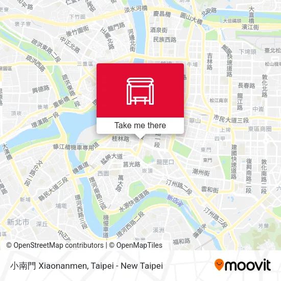 小南門 Xiaonanmen map