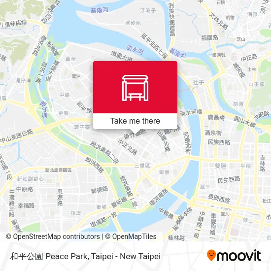 和平公園 Peace Park map