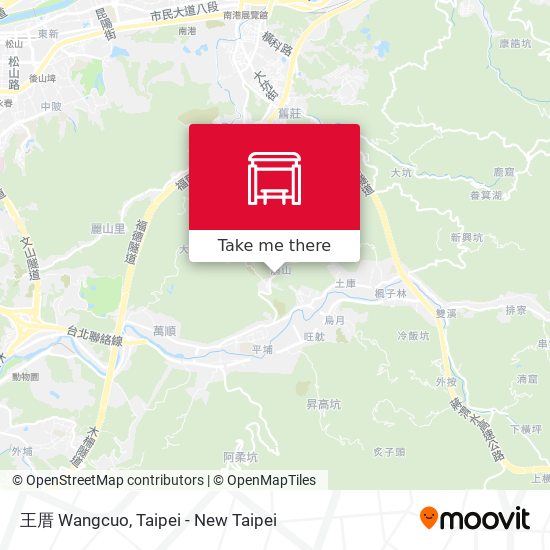 王厝 Wangcuo map