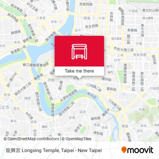 龍興宮 Longxing Temple map