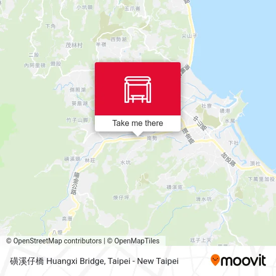 磺溪仔橋 Huangxi Bridge map