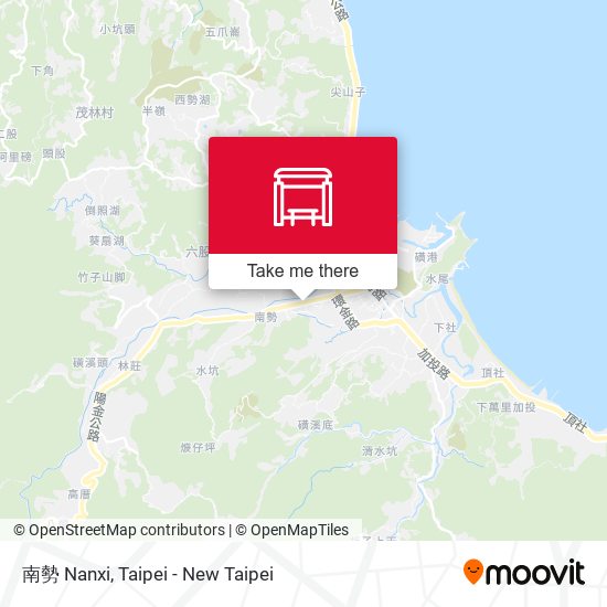 南勢 Nanxi地圖