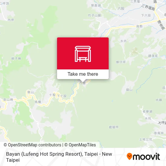Bayan (Lufeng Hot Spring Resort) map