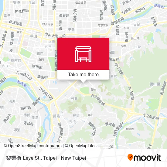 樂業街 Leye St. map