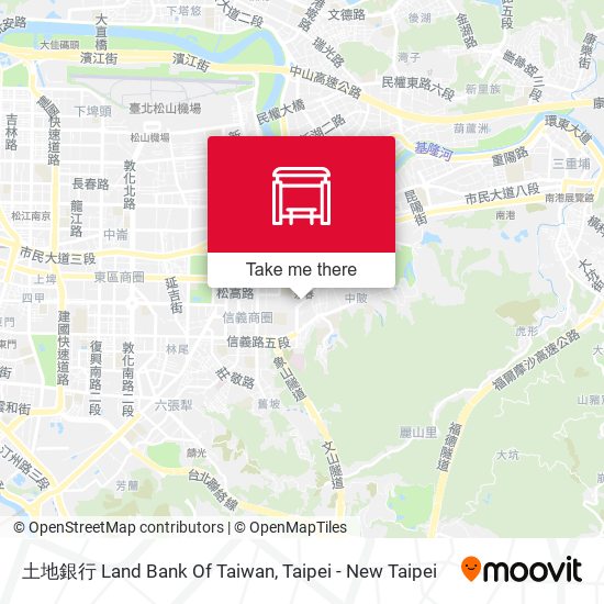 土地銀行 Land Bank Of Taiwan map