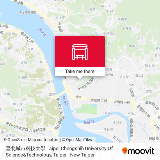 臺北城市科技大學 Taipei Chengshih University Of Science&Technology map