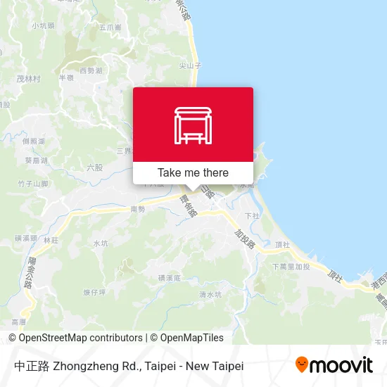 中正路 Zhongzheng Rd. map
