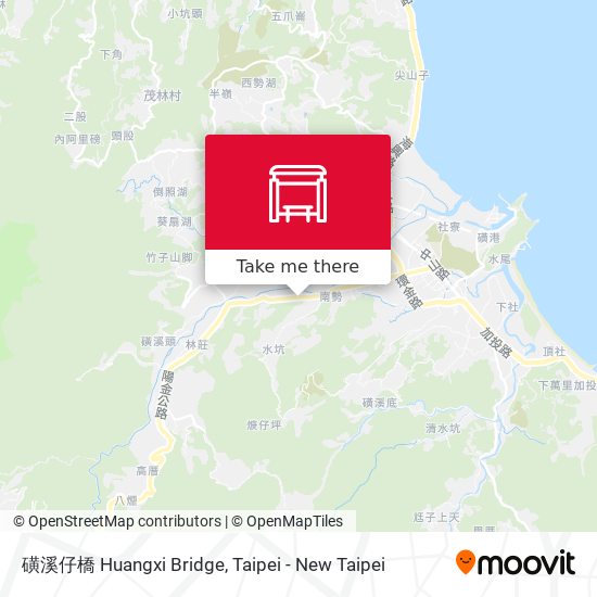 磺溪仔橋 Huangxi Bridge map