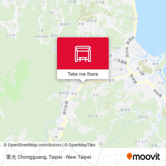 重光 Chongguang map